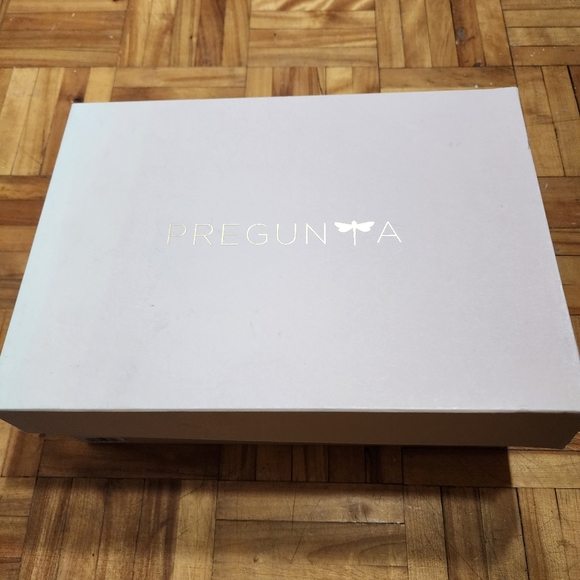 PREGUNTA square heel red Boots suede effect leather sole - Picture 5 of 13